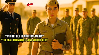 They Mocked Her Tattoo at First — Then the SEAL Commander Saluted and the Whole Room Went Silent