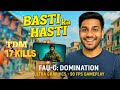 17 Kills Team Death MATCH Basti map FauG Domination Ultra graphics gameplay