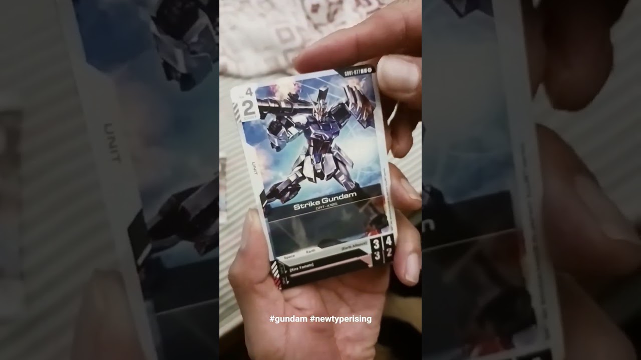 #gundamtcg  #gundamcard #gundam #nugundam
