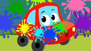 Colors Everywhere | Learning Videos for Children | Car Cartoon Videos for Babies | Little Red Car