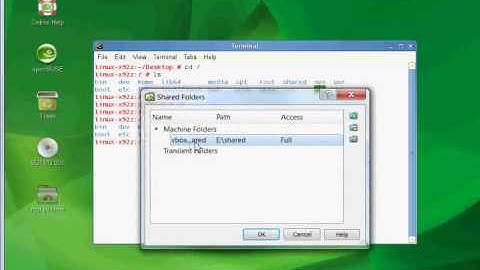 Domino 8.5.1 on OpenSUSE Part 6E - Network Bridge and Shared Folders