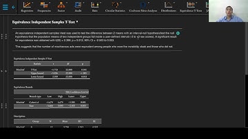 4. Two One-Sided t-tests (TOST) - Reporting your results