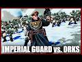 Astra Militarum [10,000] vs. Orks [10,000] | Fall of Noble House | Warhammer 40,000: Battlesector
