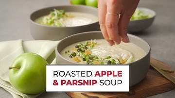Roasted Apple & Parsnip Soup