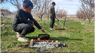 IRAN Mountain Rural Cuisine:Best Liver Recipe!!! Video Millionaire!!!