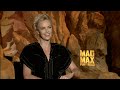 MAD MAX FURY ROAD interviews - Hardy, Theron, Miller, Hoult, Tomuri