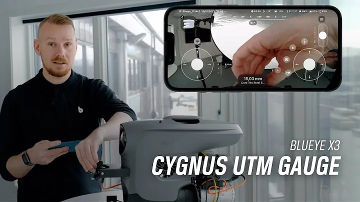 Software integration of the Cygnus Ultrasonic Thickness Gauge | Blueye X3