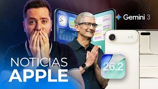 Cambio Histórico En Ios 26.2, Se Va Tim Cook, Gemini 3 Y Más Noticias Apple