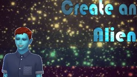 The Sims 4:Create a Sim/Alien