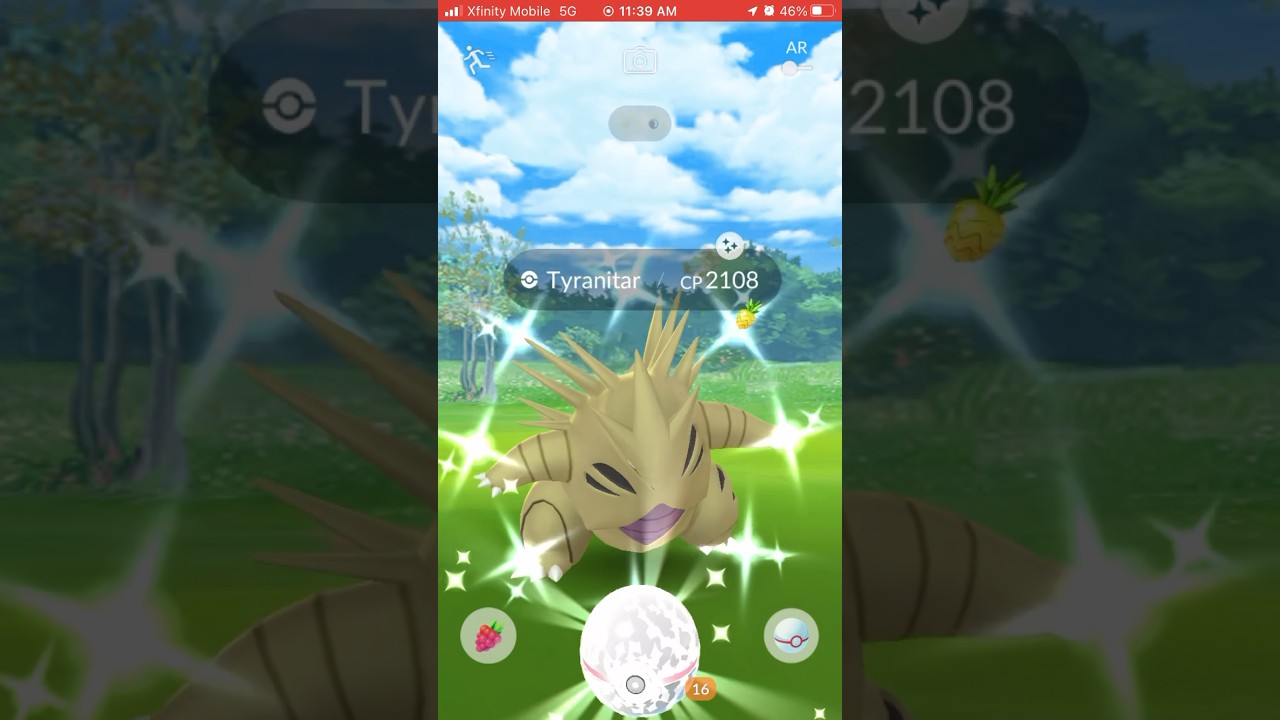 Shiny Tyranitar on FIRST Mega Raid in Pokemon GO! 🤯✨