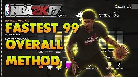 HOW TO GET 99 STAMINA, HUSTLE, OFFENSIVE CONSISTENCY, ETC. IN NBA 2k17!