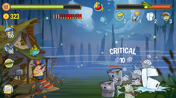 Swamp Attack - Episode 3. Level 11. Android Gameplay