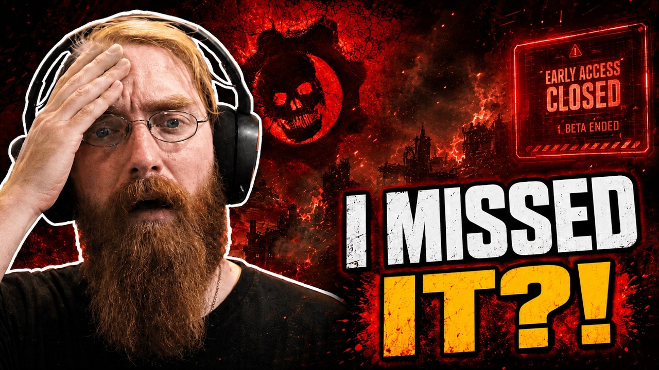 🛑LIVE - I MISSED the Gears of War: E-Day Multiplayer Beta Early Access… Now What?! 😭