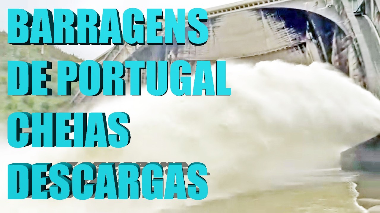 Barragens Portugal Cheias Descargas