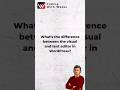 Visual vs Text Editor in WordPress #shorts #youtubeshorts #wordpress