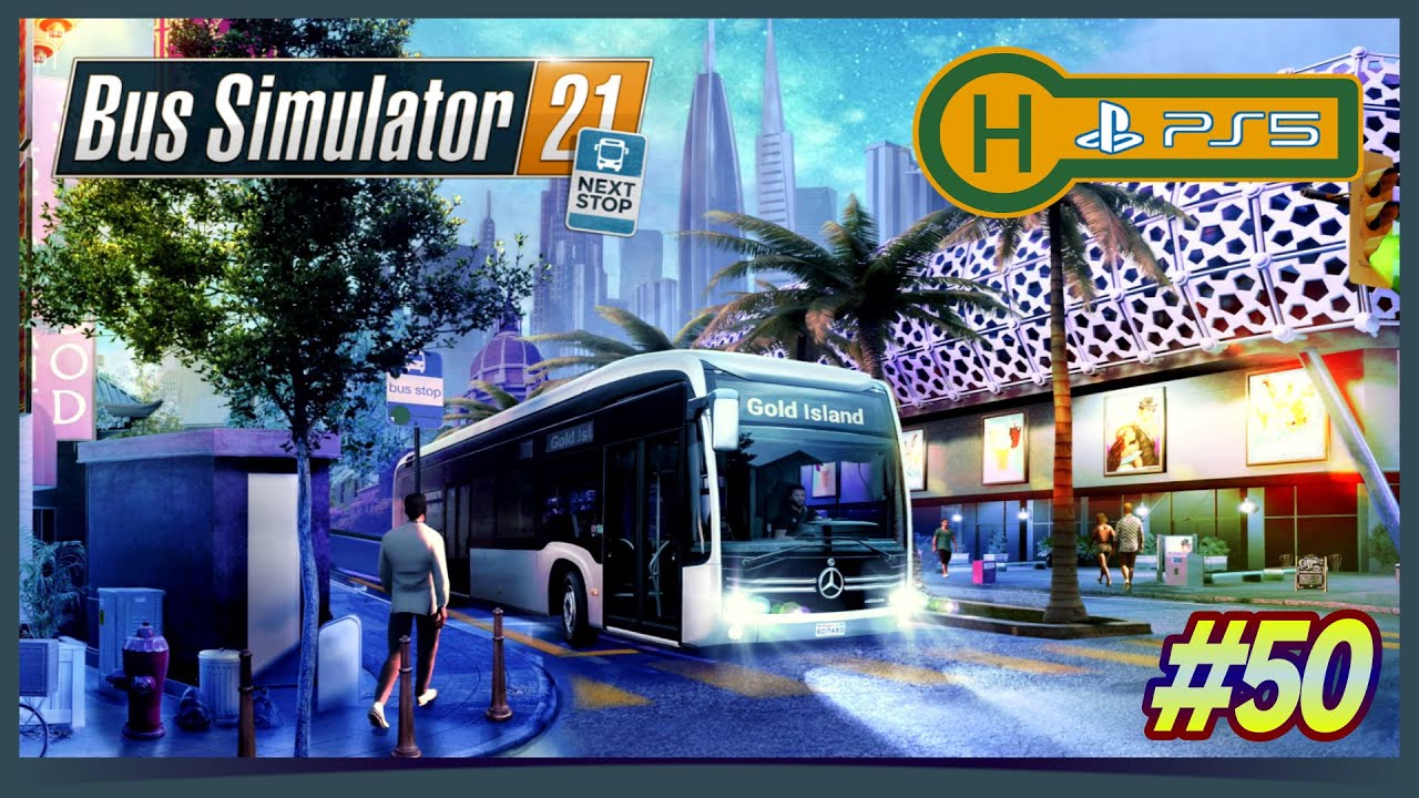 Bus Simulator 21 Next Stop Ps5: 🚍50 - Route 17 Busse zuweisen & fahren - 4K Gameplay German