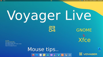 Voyager 23.04 Duel Distro - GNOME & XFCE - Installing Mouse Cursors.
