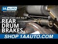 How to Clean and Adjust Rear Drum Brakes