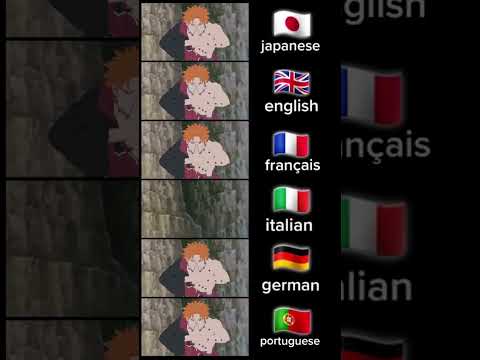 Chibaku Tensei in different languages #naruto #narutoshippuden #chibakutensei #pain #narutoedit