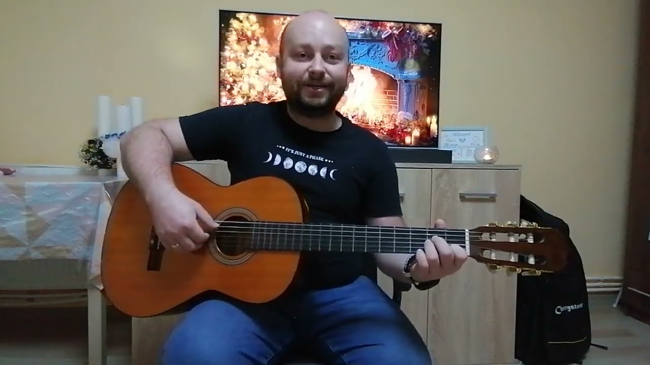 Nasterea Domnului nostru - acorduri si ritm pentru chitara