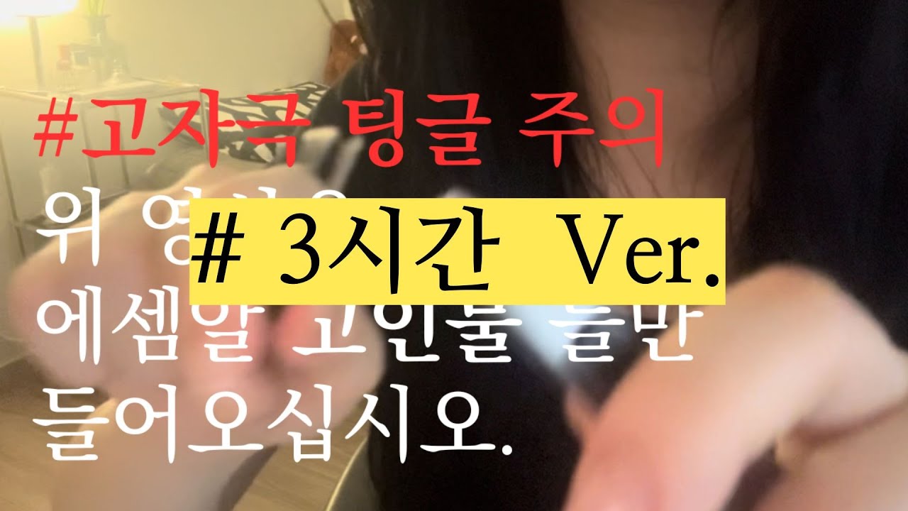 🦻고인물 팅글 에셈알 3시간 Ver.