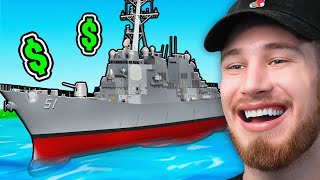 PAYING FOR THE STRONGEST SHIPS IN ROBLOX SHARKBITE