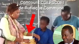 Concours d'Excellence du CDEPSCOFI de Rufisque Commune