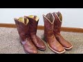 Men's Justin Roper Boots VS Square Toe Cowboy Boots