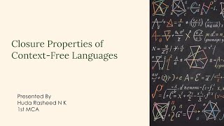 Closure Properties of Context Free Language