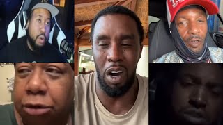 Call Stevie J? Akademiks reacts to Scrappy, Charleston White & Luenell speaking on Diddy apology