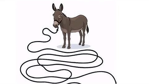 jeelu is live IQ test live puzzle game solve Where the donkey is tied