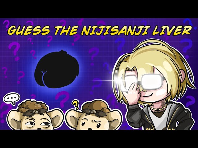 GUESS THE NIJISANJI LIVER w/ CHAT (HARD MODE)のサムネイル