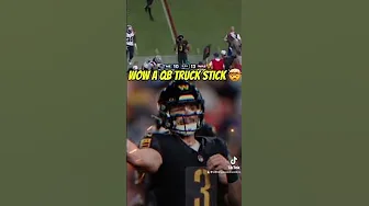 Washington QB Trace Mcsorley Deliver A Major truck Stick 🤯🤯🤯 #commanders #nfl #americanfootball thumbnail