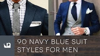 90 Navy Blue Suit Styles For Men - Male Fashion