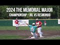 Championship  jbl vs resmondo  2024 memorial major  condensed game