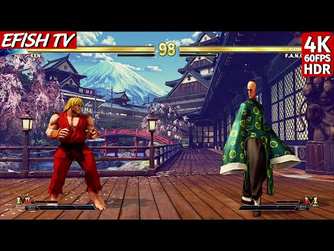Ken vs FANG (Hardest AI) - Street Fighter V