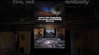 Stepping inside the abandoned Gem Theatre in Cairo, IL.