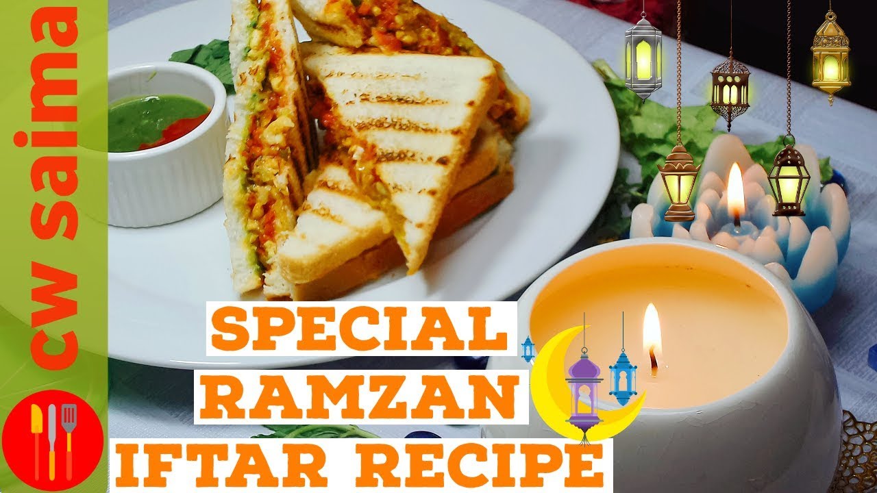 Grilled Chicken Cheese Sandwich Recipe by CW Saima Ramadan Recipe (Iftar Special)
