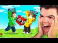 We played HOT POTATO In Minecraft! (Bomb Tag)