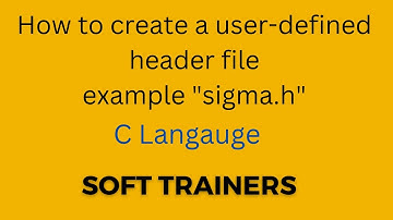 C9.19| How to create a user defined header file | C language | for Beginners | Dr. Khaja Masthan