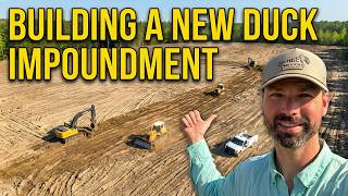 We are building an EPIC Duck Impoundment