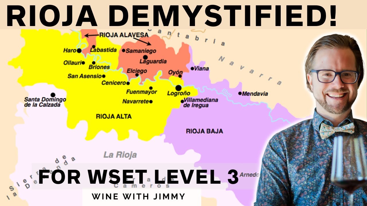 Rioja for WSET Wine Regions, Grapes & Ageing Styles Explained | WSET Level 3 Revision Guide