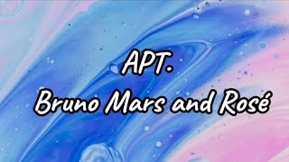 Apt.lyrics Bruno Mars And Rosé