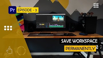 Save Workspace Permanently In Premiere Pro ll Telugu ll Bhargav Graphic Tuts