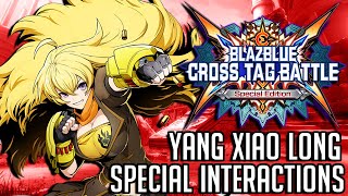 BlazBlue: Cross Tag Battle - Yang's Special Interactions