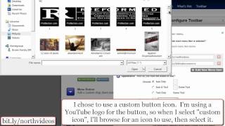 How to Create a Custom Toolbar-How to Add a Menu Button to a Custom Toolbar-5