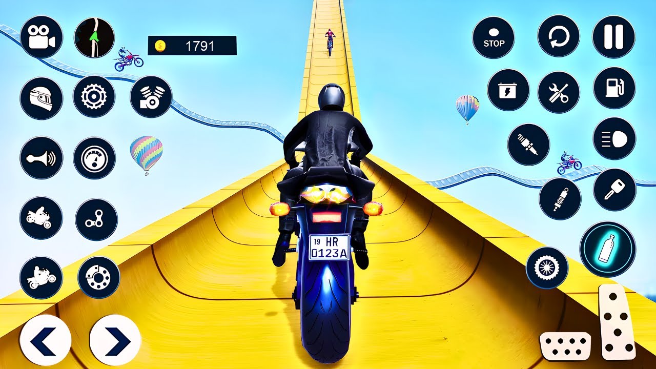 Master IMPOSSIBLE Mega Ramp Bike Stunts 3D (No Copyright) - Android Gameplay