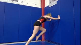 Sprinting Drills   Wall Triple Pistons