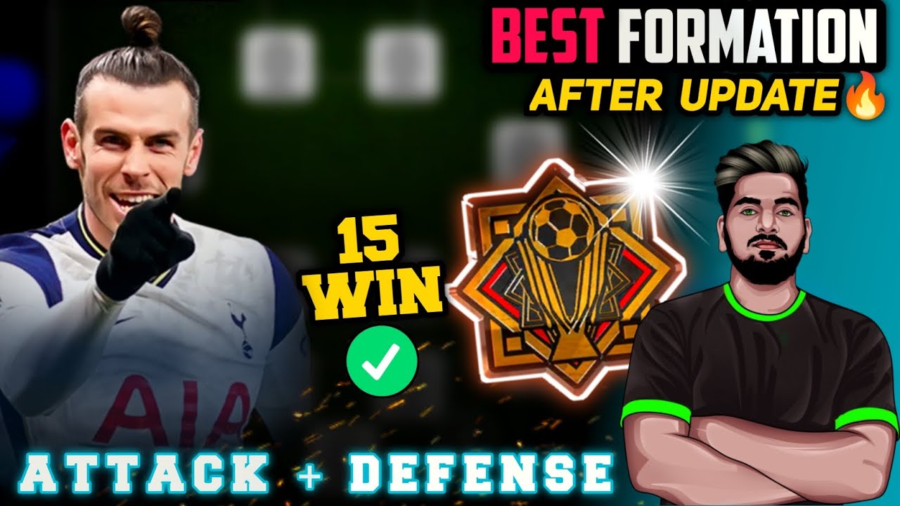My Best Formation After Last Update| 15/15 Win Badge✅ | Attack + Defense |Formation Review EFOOTBALL