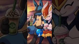 First' Time Date [ Lucario &amp; Cinderace ] #lucario #cinderace #date #boba #pokemon #edit